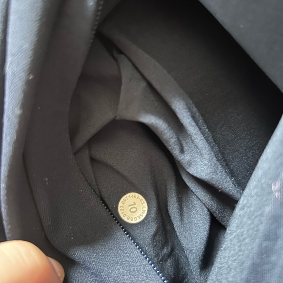 Lululemon smooth fit pull on high rise Classic Navy Straight-Leg Pants trousers - Picture 11 of 11